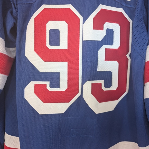 New York Rangers Jersey Mika Zibanejad Authentic Men's BNWT - Picture 11 of 16
